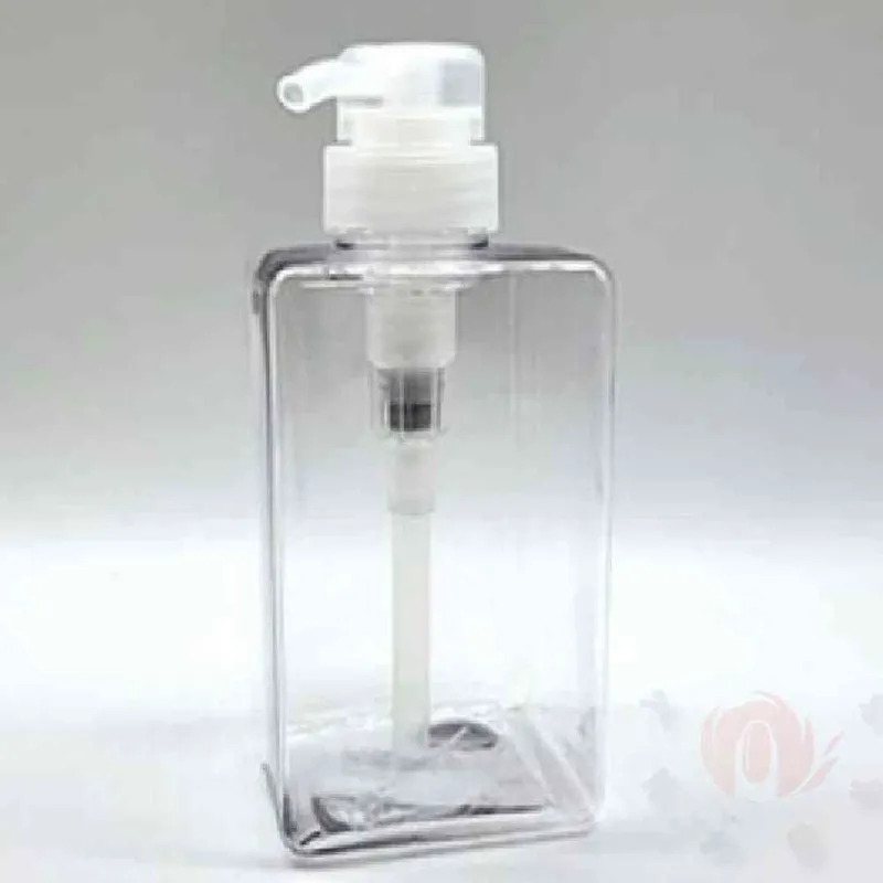 욕실샴푸통 투명 450ml 물비누 디스펜서 샴푸용기