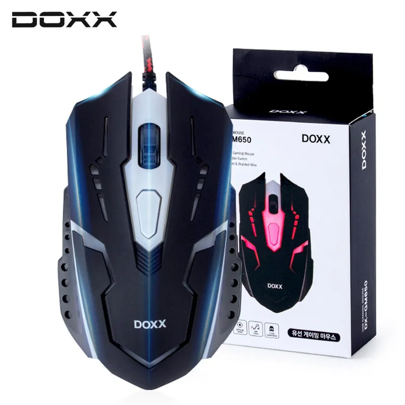 doxx 게이밍마우스 dx gm650 컴퓨터마우스 유선