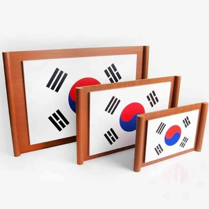 족자형태극기 교실용태극기 아파트 학교 행사용 실내용