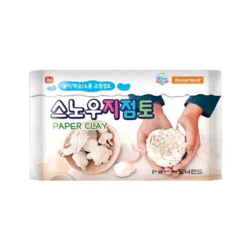 도너랜드 스노우지점토 50개 클레이만들기 촉감놀이 클레이아트