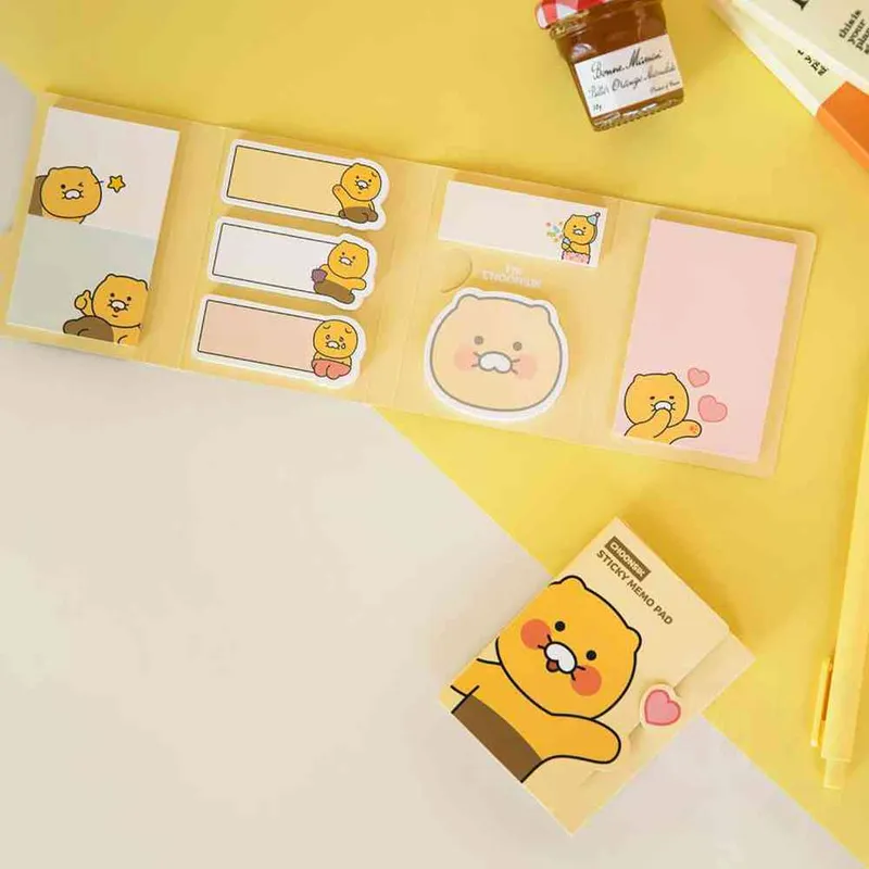춘식 점착식메모지 스티커노트 접착식메모지 메모장스티커