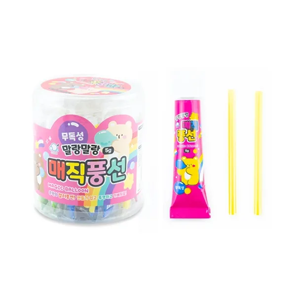매직칼라풍선 20개입 말랑 매직 풍선놀이